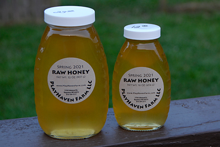 Raw Honey in Glass